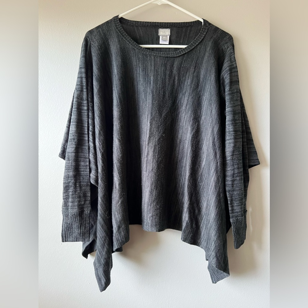 Converse One Star Pull Over Sweater - Dark Grey - XS